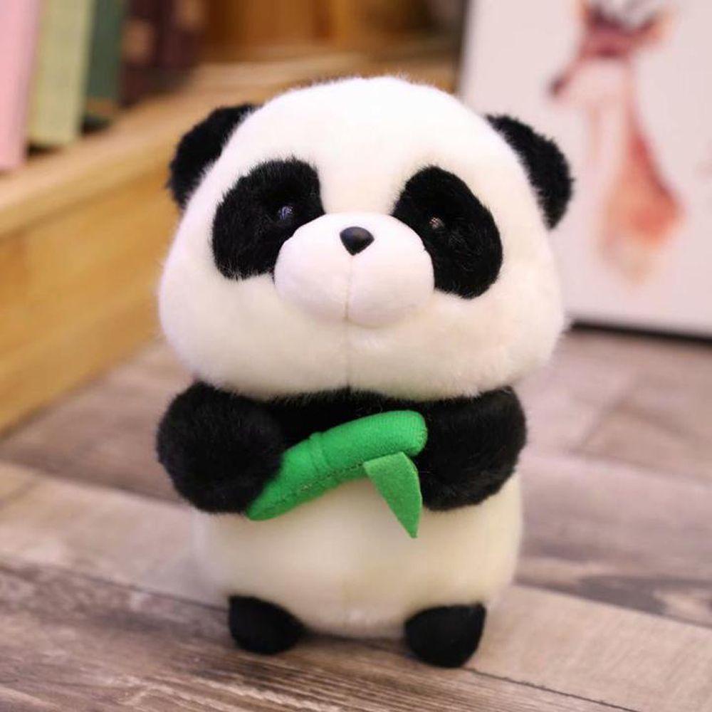 Lanfy Panda Plush Doll Hadiah Ulang Tahun Kualitas Tinggi Lucu Hewan Kecil Boneka Hewan Dekorasi Rumah Menenangkan Mainan Tupai Harta Nasional Panda Mainan Mewah