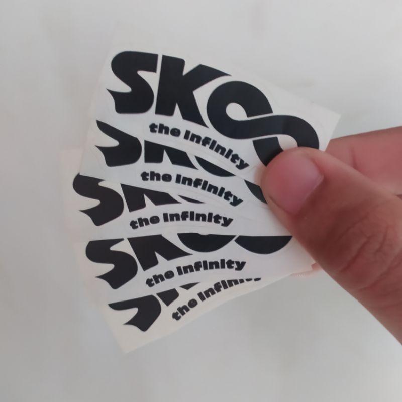 

Stiker SK8 infinity