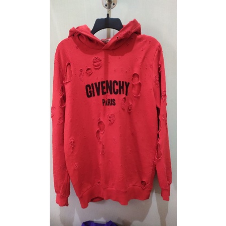 Givenchy distressed Hoodie second