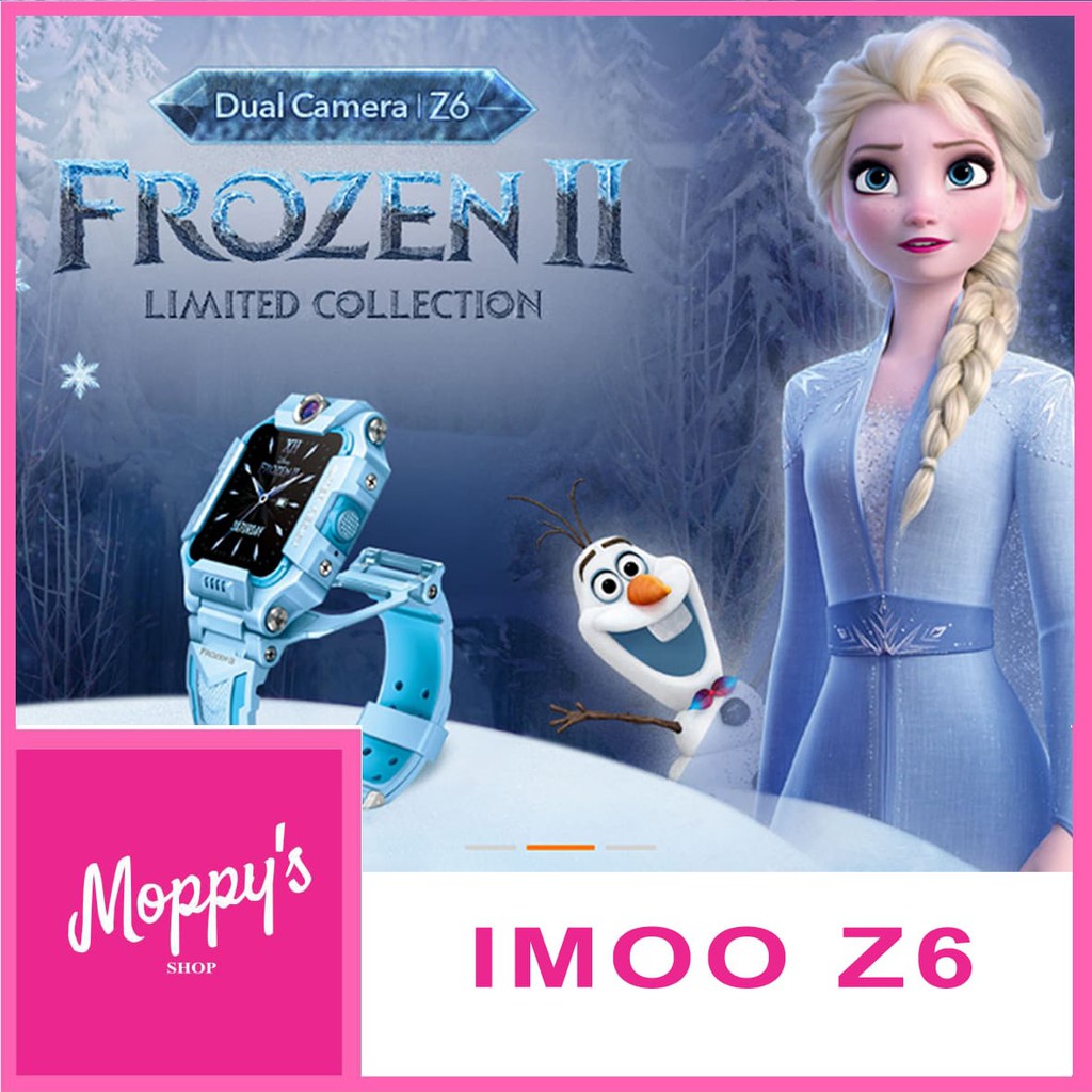 JAM TANGAN IMOO Z6 WATCH PHONE - HD VIDEO CALL FROZEN