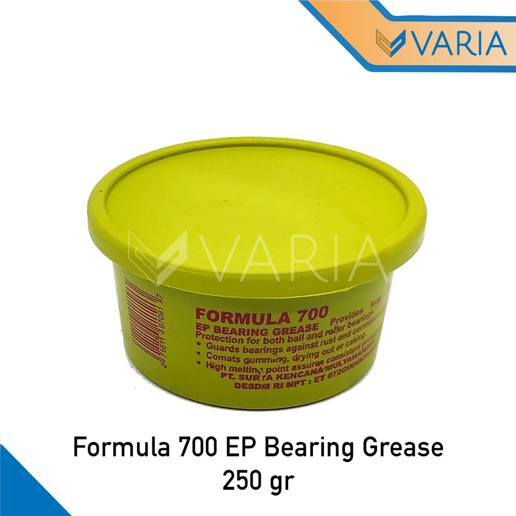 Stempet EP Bearing Grease Gemuk Sepeda Hitam Formula 700 JOO 250 gr