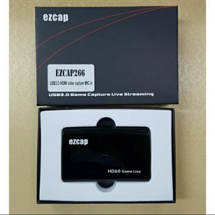 Ezcap 266 HDMI Capture 4K 1080P USB 3.0 HDMI HD60 60FPS Live Steraming With Mic