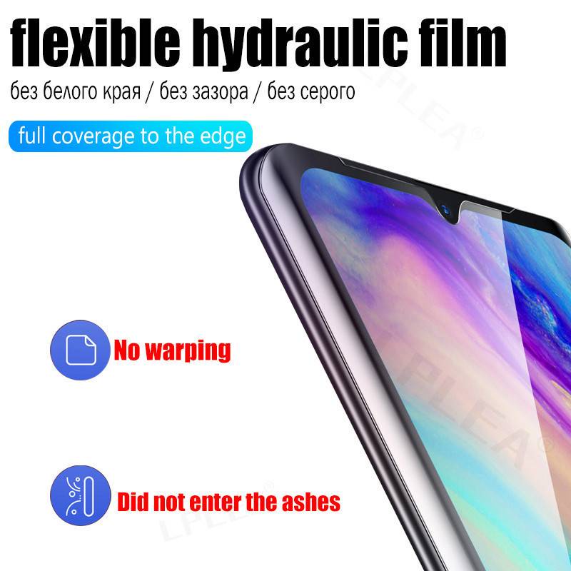 35D Curved Hydrogel Soft Film For Huawei HUAWEI Mate 8 / Mate 9 / Mate9 pro / Mate 10 / Mate10 pro / Mate 20 / Mate 20 pro / Mate 20X Mate 30 / mate 30E / Mate30 Pro / mate 30E pro / mate40 / mate 40E / mate40 pro / mate40 Pro+ P Smart 2019 Not Glass