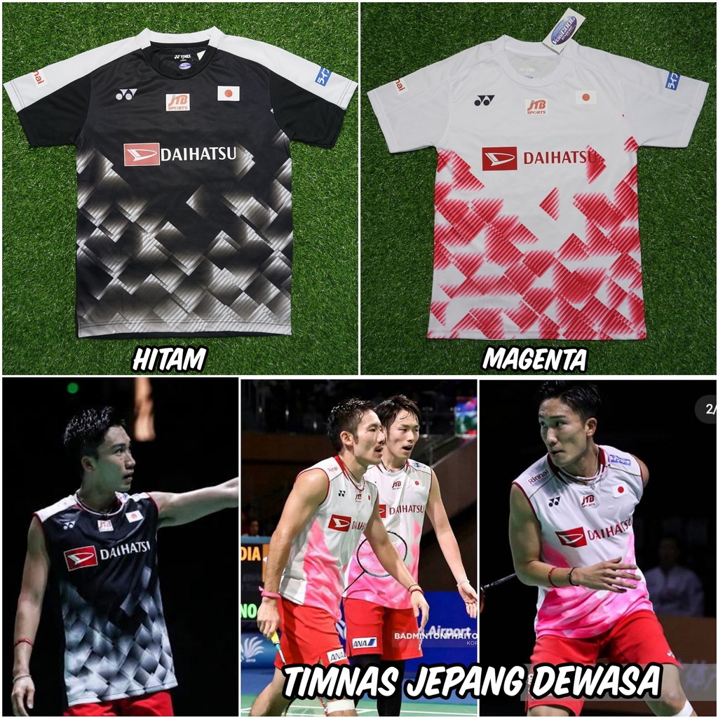  Baju  Kaos Jersey  Badminton  Model Jepang 2022 Shopee 