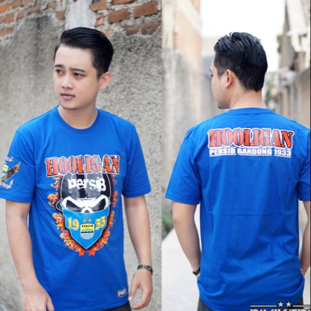 Kaos Persib Hooligan murah pria wanita