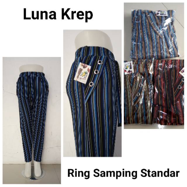 Celana Luna Krep Kodian