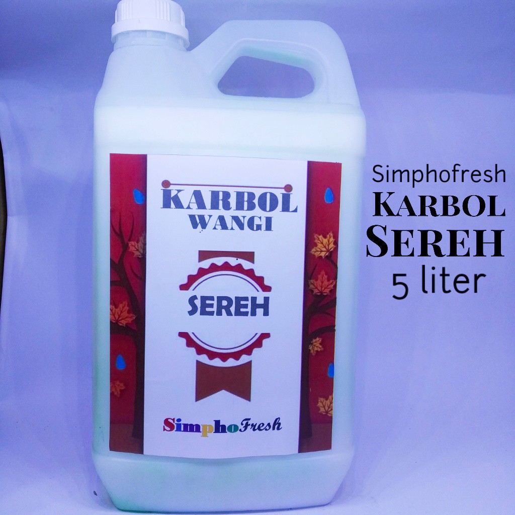 Jual Karbol Wangi Sereh 5 Liter Shopee Indonesia