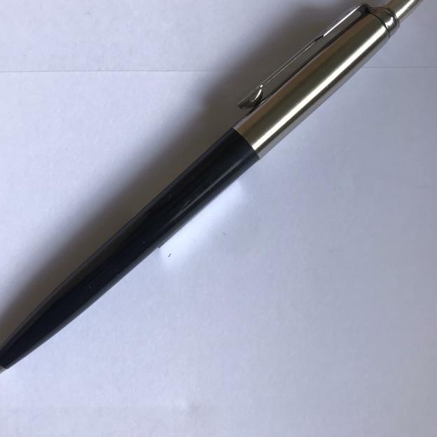 

♞ Pulpen Parker Jotter SPC Ballpoint Black Crome Trim ◘