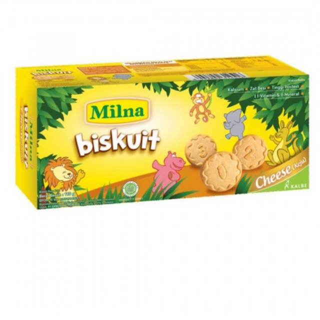 Milna toddler biskuit bayi keju 110gr