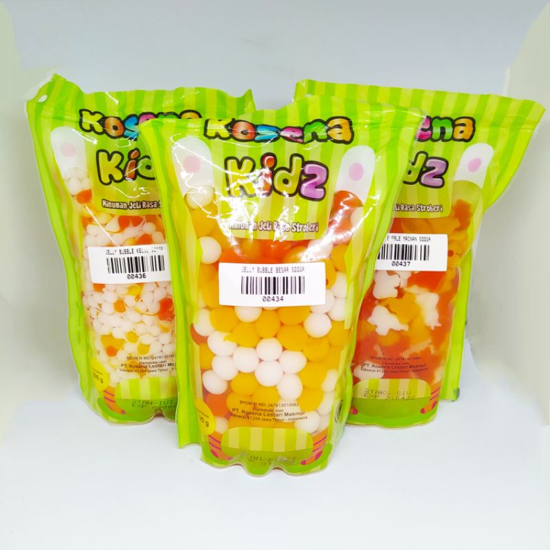 

Jelly Bubble Kosena Kidz bubble kecil / bubble besar 500 gram