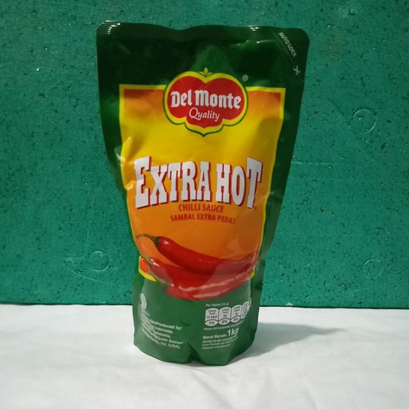 

Saus Delomonte Extra Hot 1 kg