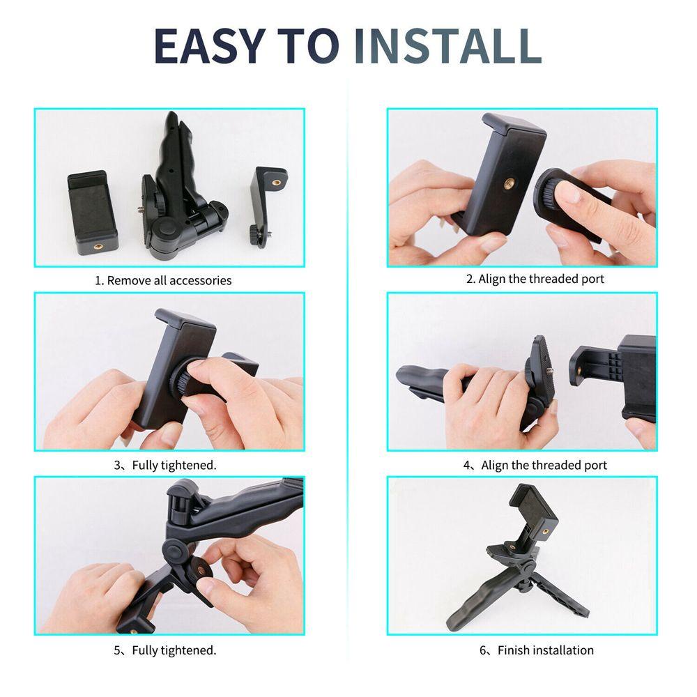 Suyo 360° Aksesoris Tripod Desktop 2in1 Stik Selfie Genggam Adjustable