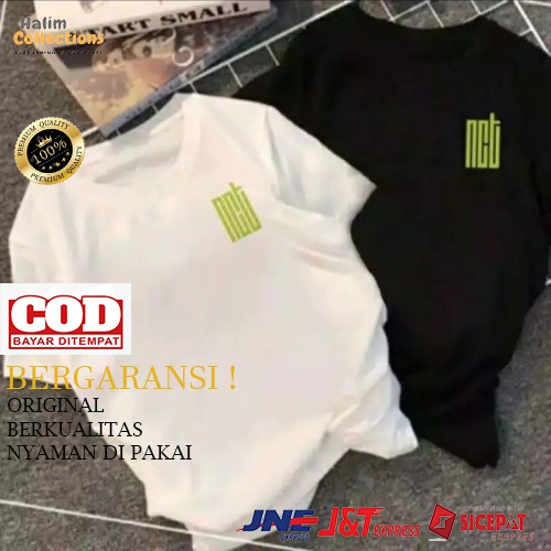 Baju Tshirt Kaos Distro Atasan Pria Wanita Baju Pria Baju Wanita KPOP NCT Cotton Combed 30s Original