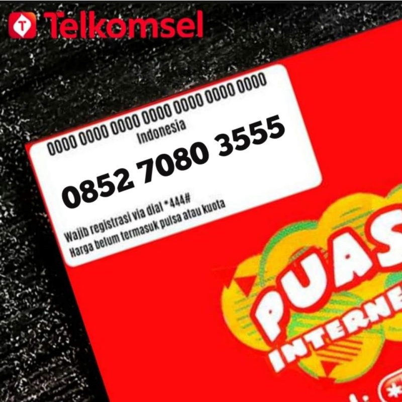 sakti 4GB unlimited nomor cantik