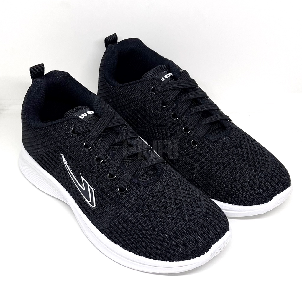 FIURI - NEW ERA Original - ALPHARD 39-43 Full Hitam- Sepatu Kets Pria - Sepatu Sneakers Pria - Sepatu Olahraga Sport Pria - Sepatu Casual Kanvas - Sepatu Jogging Lari Fitness Gym Senam Pria - Sepatu Sekolah Bertali SMP SMA