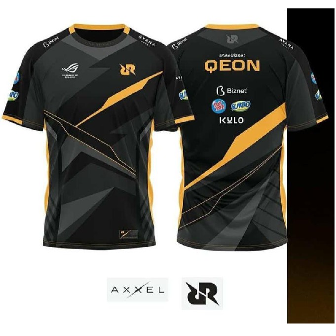 BAJU KAOS JERSEY RRQ TERBARU 2021 AXXEL Printing Custom