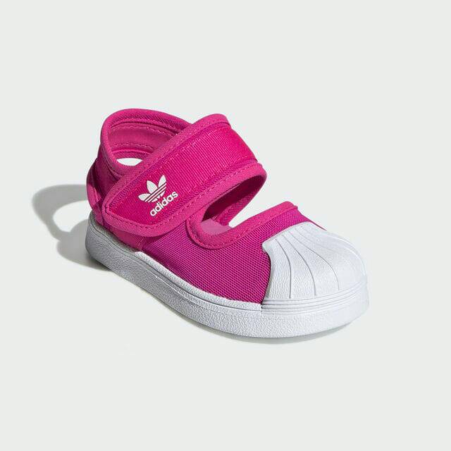 ADIDAS SANDAL SUPERSTAR 360 KIDS PINK WHITE ORIGINALJ