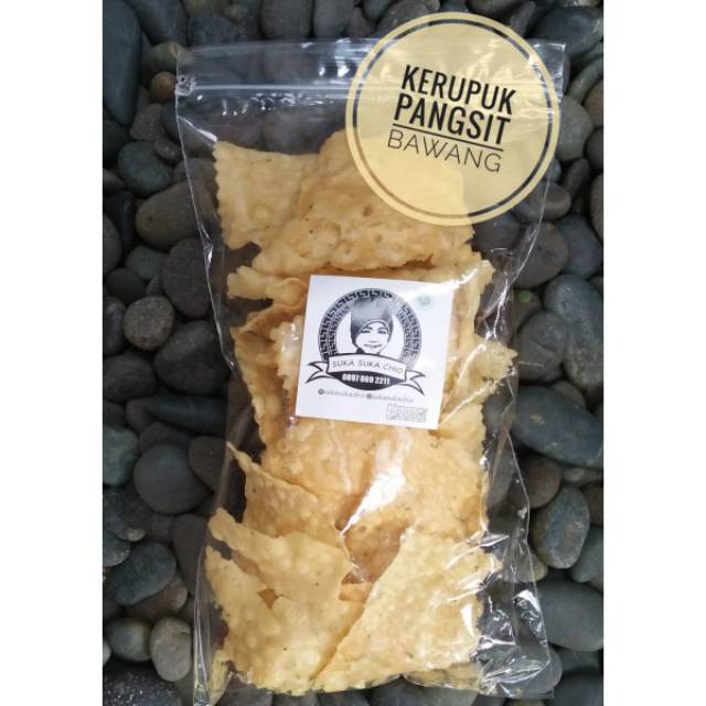 

KERIPIK PANGSIT BAWANG / KERIPIK BAWANG / KERIPIK PANGSIT / PANGSIT BAWANG