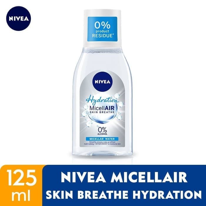 NIVEA Micellar Water Pearl White | Hydration | Breathe Xpert | Oil &amp; Acne Care 125ml