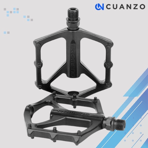 Pedal Sepeda Bike Aluminium Anti-Slip / Injakan Pinjakan Jalu Kaki Pedal Sepeda Speda Spedah Sepedah Mtb Lipat Anak Fixie Bmx Federal Gunung Balap Rockbros Roadbike Ontel Onthel Olahraga Roda Tiga Besi Jengki Besar Bearing Dewasa Lebar Classic Klasik Ori