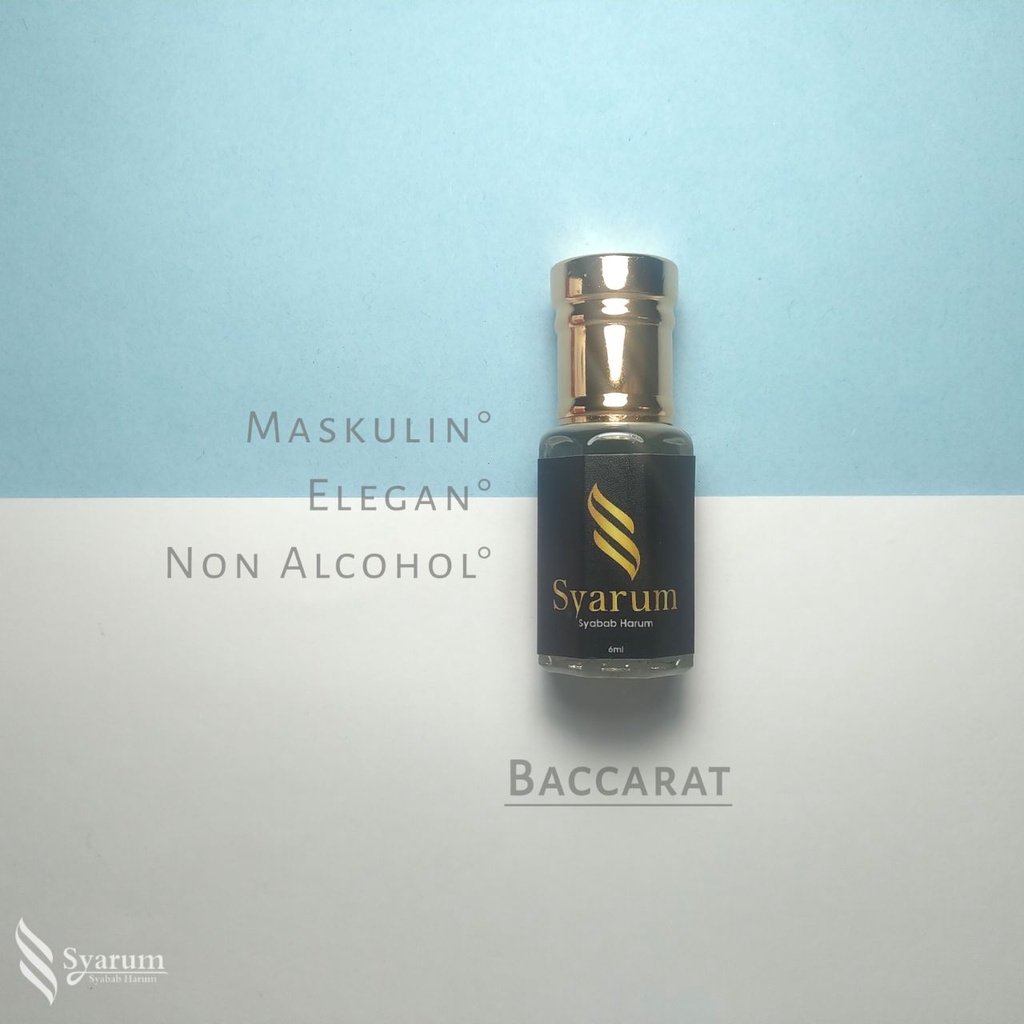 Parfum Baccarat 6 ml Premium / Parfum Baccarat  6 ml  / Parfum Baccarat  60ml Murah