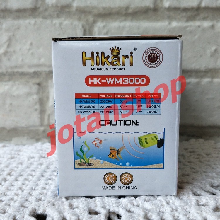 HIKARI WM 3000 WM3000 mesin pompa gelombang ombak wave maker aquarium