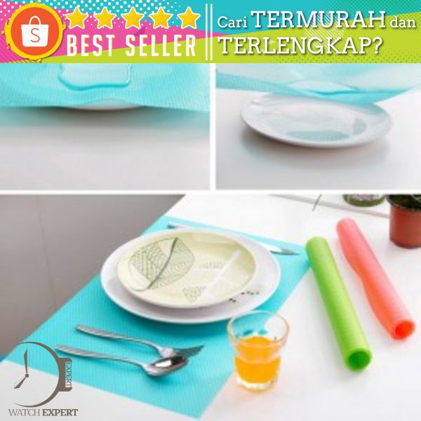 Taplak Meja Serbaguna Waterproof - Light Blue