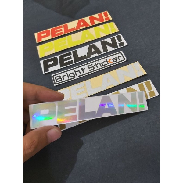 STICKER PELAN CUTTING