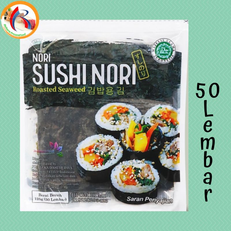 

Sushi Nori 50 lembar || Rumput Laut Halal