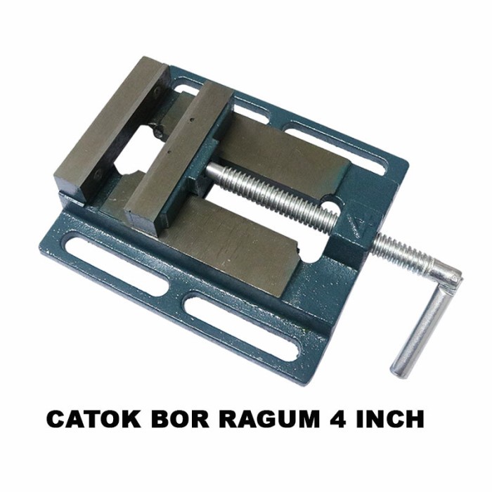 EELIC CBR-4INCH Catok mesin bor ragum meja 4 inch catok bor duduk penj