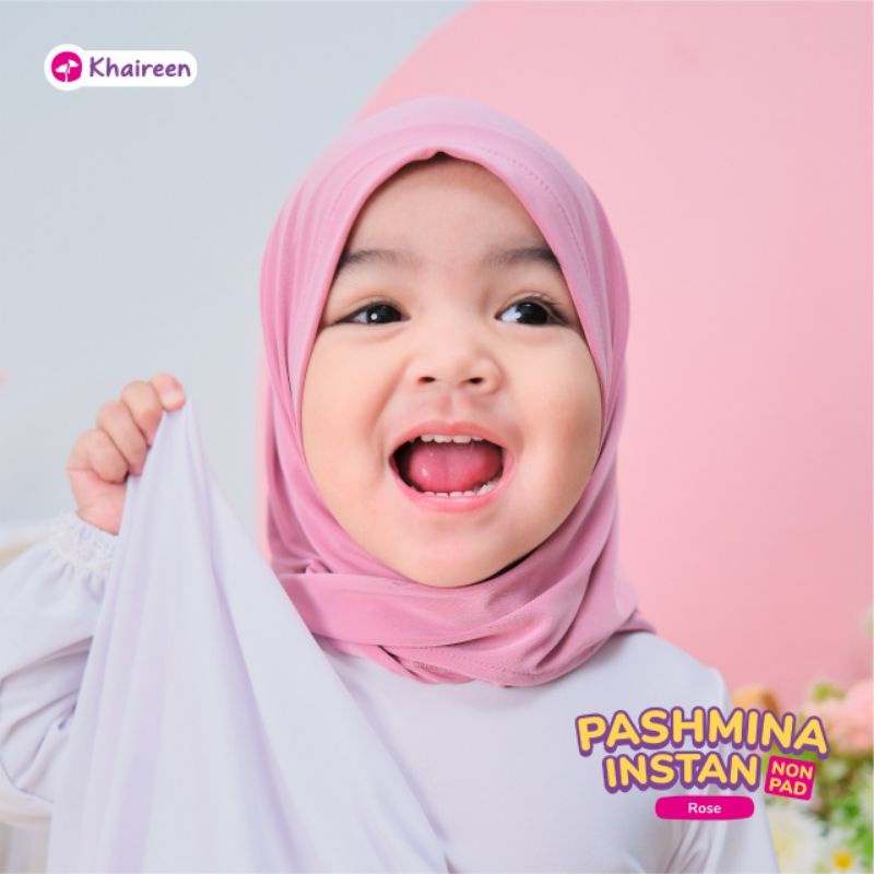 Pashmina Instan (NON PAD) Part 2 by Khaireen | Pastan | Hijab Instan Anak