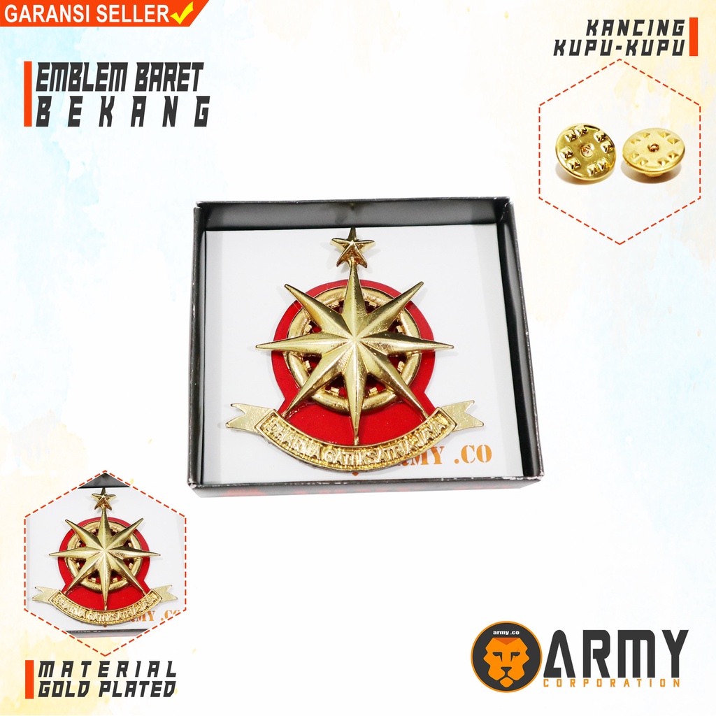 emblem baret bekang