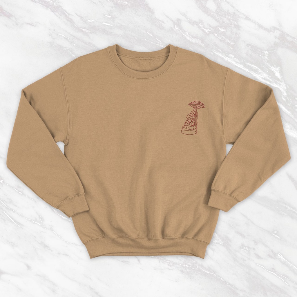 SWEATERR WANITA OVERSIZE TAKING UVO BORDIR CREWNECK SIZE M - XXL  -  SWEATER WANITA TERLARIS
