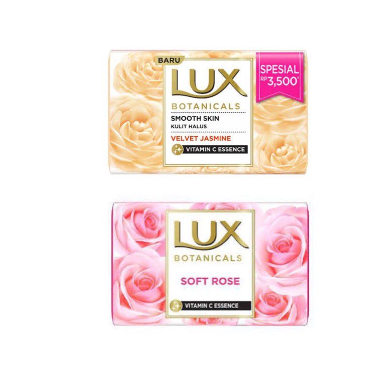 SABUN LUX BATANG 75GR SOFT ROSE VELVET JASMINE