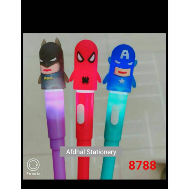 

Pen gel avenger lampu isi 12pcs