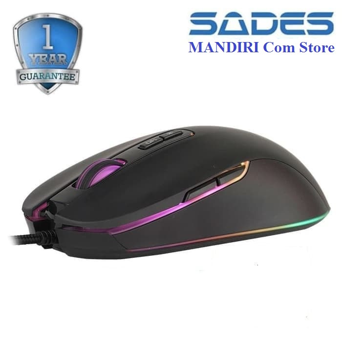 Sades Myth RGB Optical Gaming Mouse