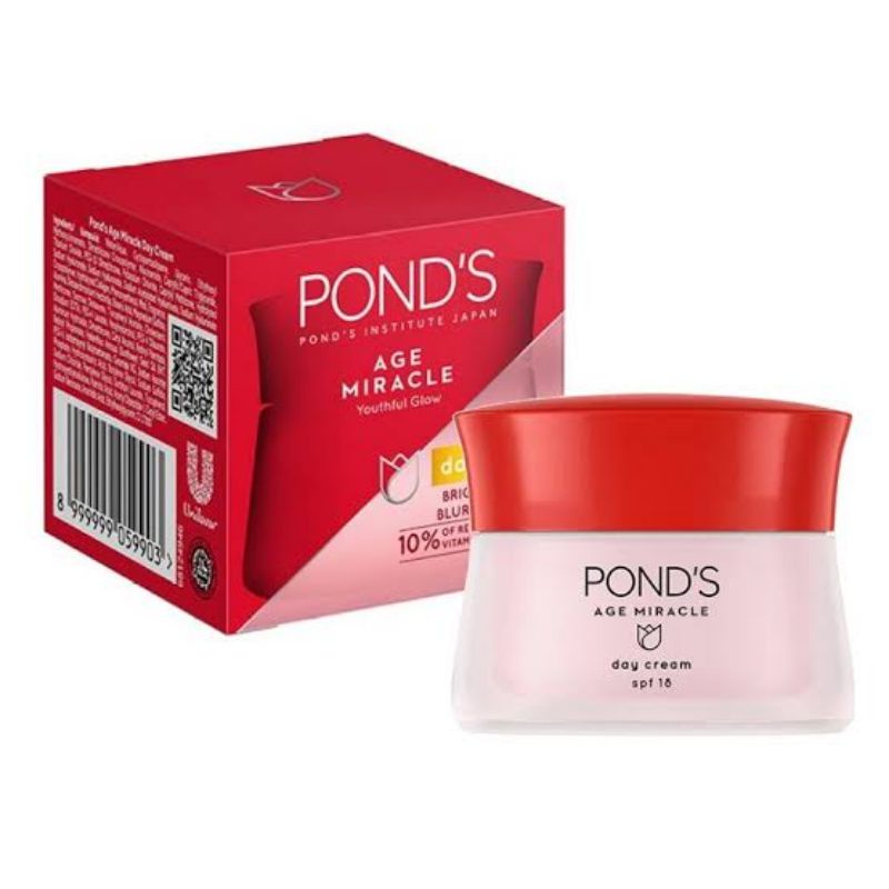 Ponds Age Miracle Day Cream SPF 18 10g / Cream Wajah / Cream Ponds