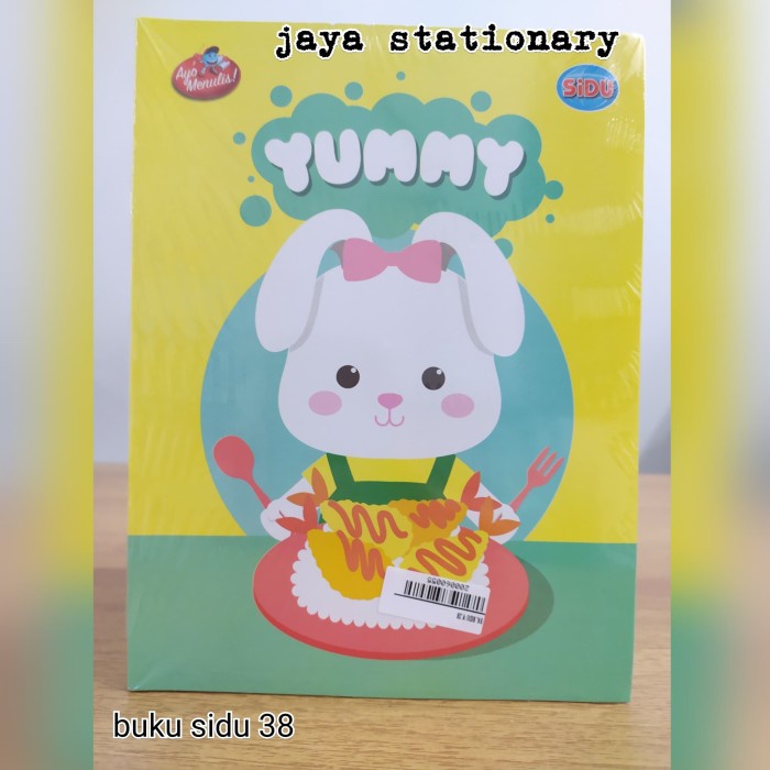 

Terlaku buku tulis Sidu 38 lembar isi 10 buku