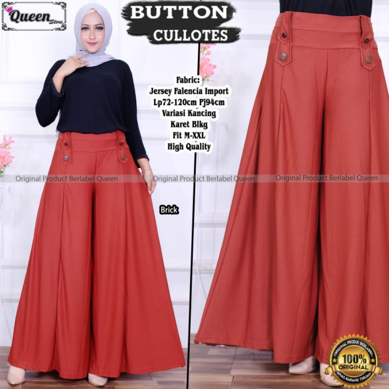 2.3 Lamoda cullotes/kulot Jersey polos by Queen