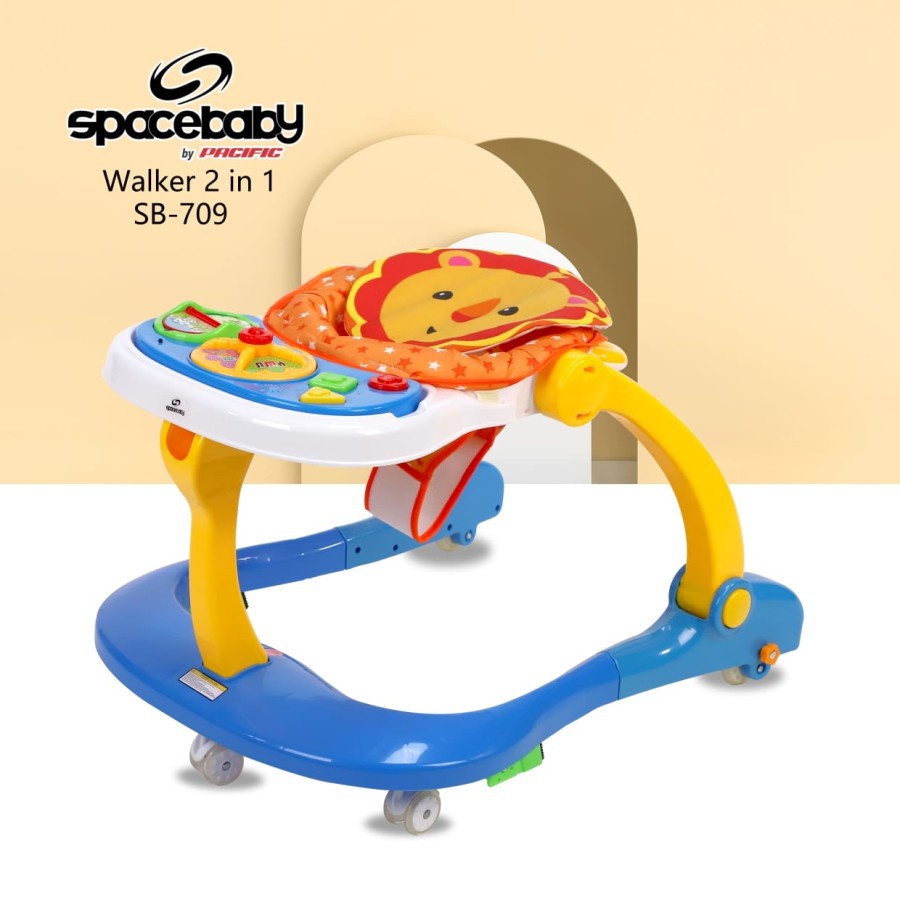 SPACE BABY BABY WALKER 2IN1 SB 709