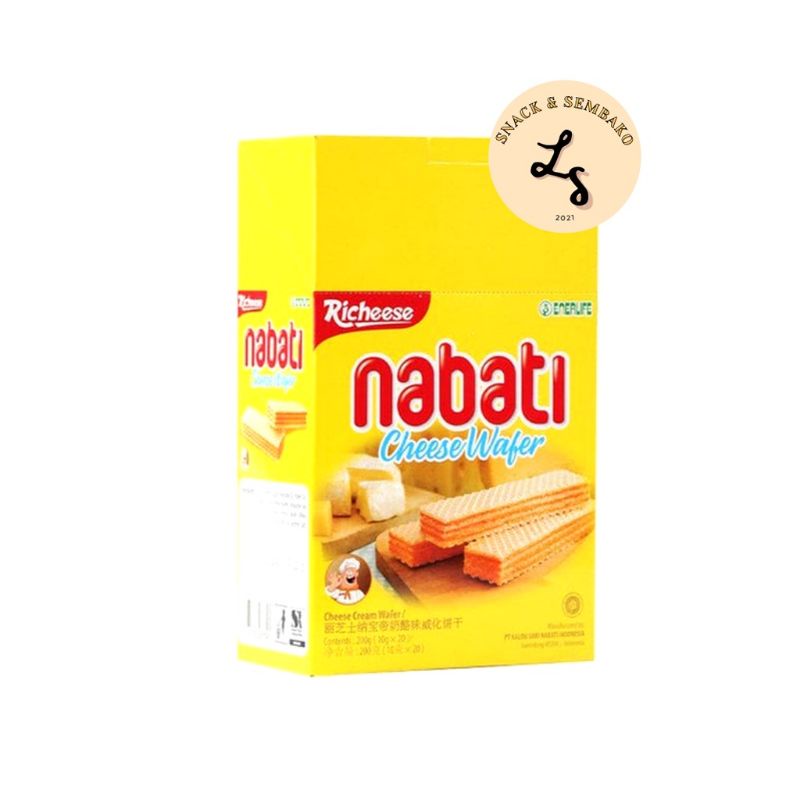 

Richeese/Richoco Nabati Wafer 500 1 Kotak 20 x 7gr