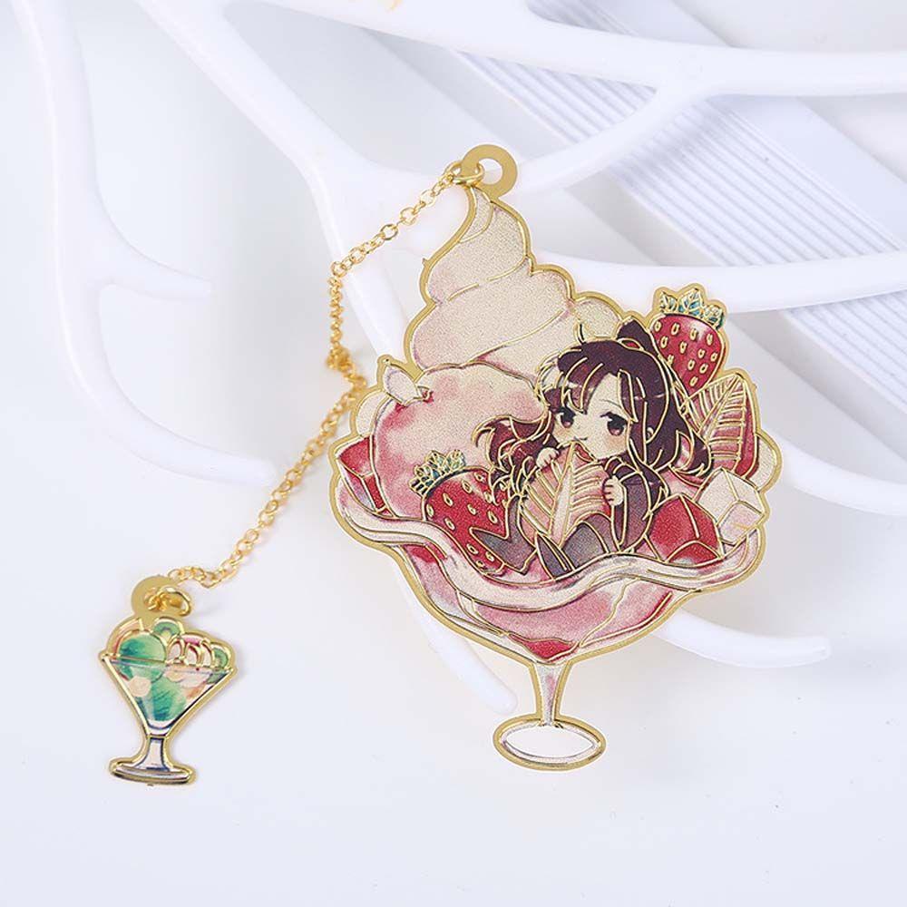 [Elegan] Mo Dao Zu Shi Bookmark Hollow Rumbai Gaya Cina Grandmaster of Demonic Student Hadiah Liontin Wei Wuxian Stationery Tanda Pagination Metal