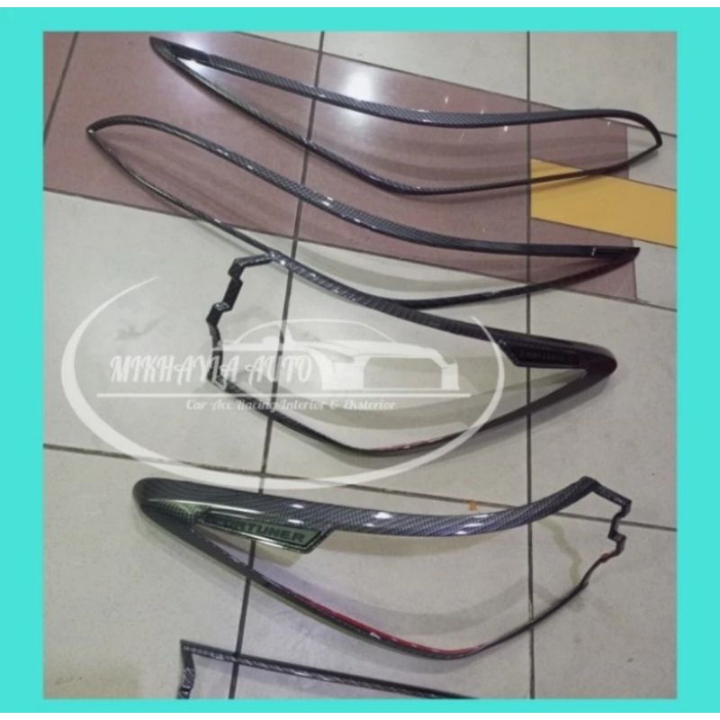 Pakeg Garnish List Lampu Carbon Fortuner 2021-2022