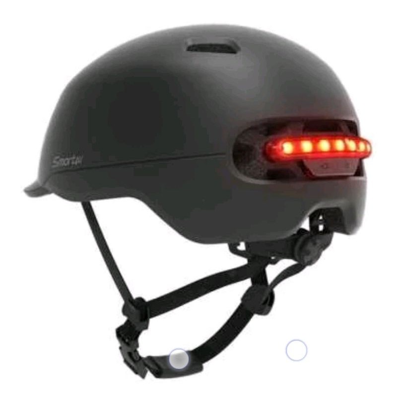 Cairbull Helm Sepeda Urban Commuter Cycling Bike Cap With Tail Light CB-28 Black Hitam