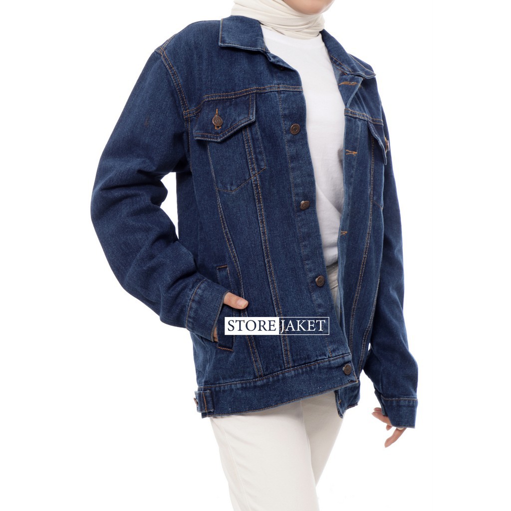 JAKET JEANS OVERSIZE PREMIUM