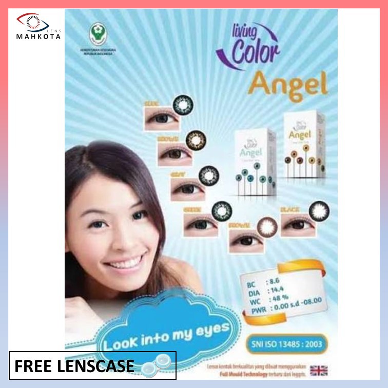 SOFTLENS LC ANGEL NORMAL BY IRISLAB DIA 14.4MM / LIVING COLOR / Softlen Soflen Soflens