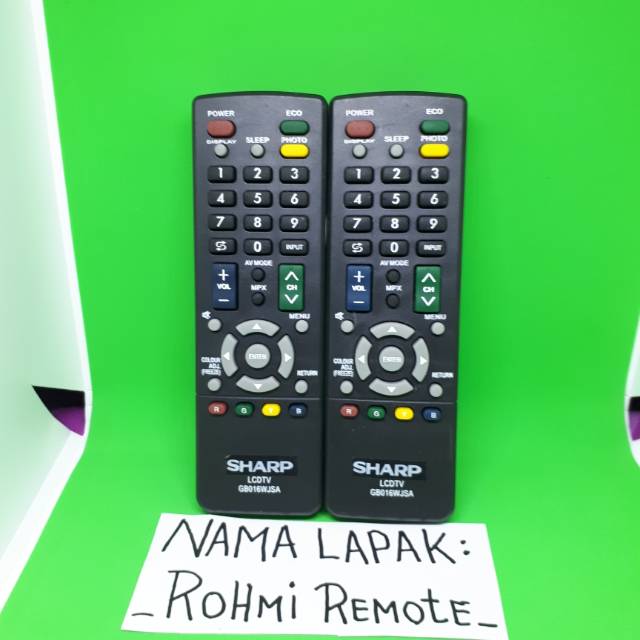 REMOTE REMOT TV LED LCD SHARP KW