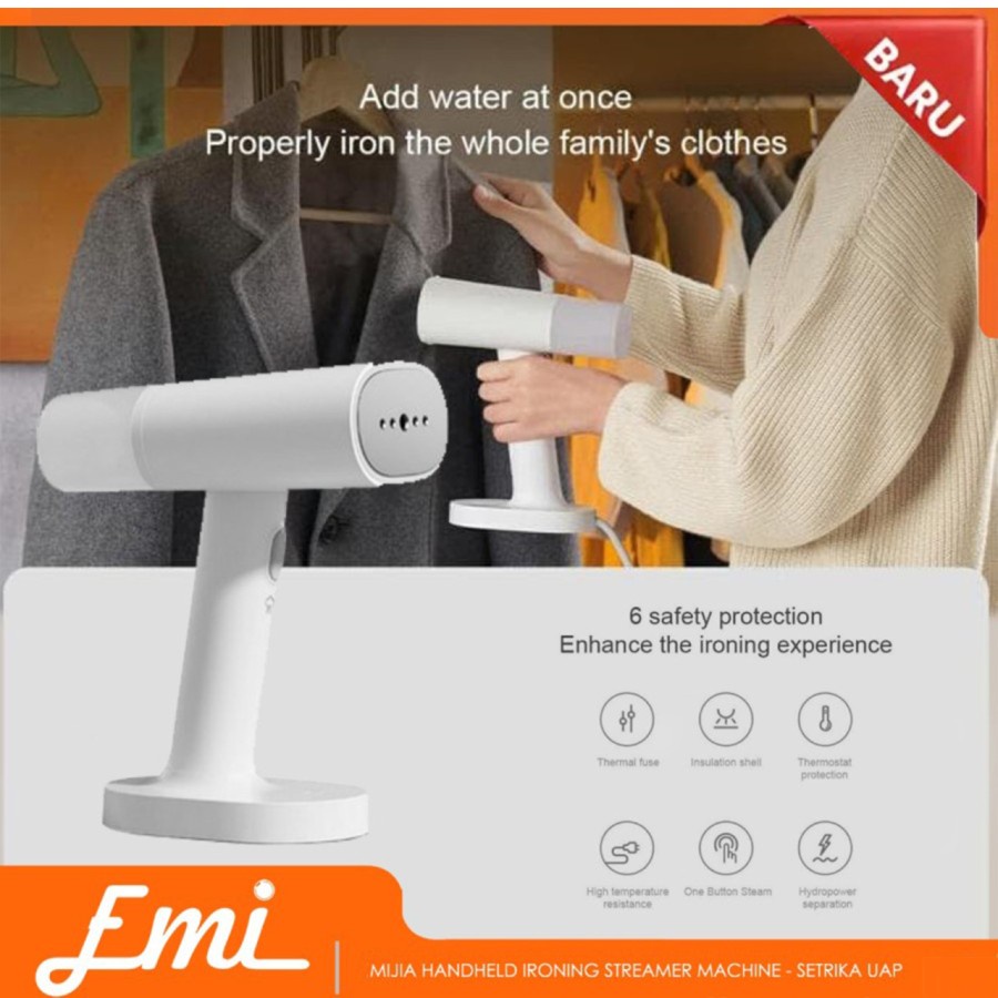 Mijia Handheld Ironing Streamer Machine Setrika Uap