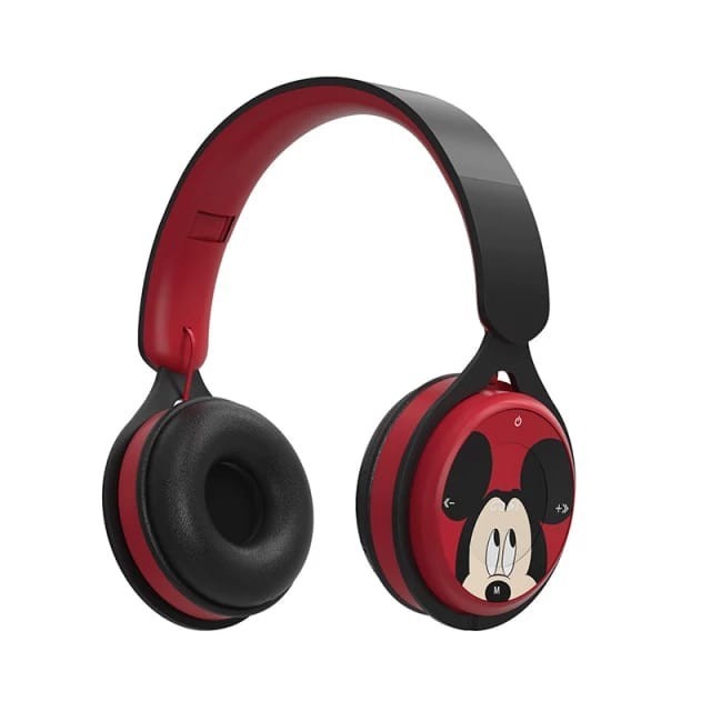 Headphone Bluetooth Wireless Anak Lucu DR 26 Headset Bando Karakter - Mickey