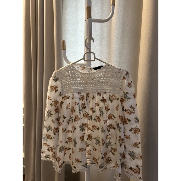 Zara Floral Blouse